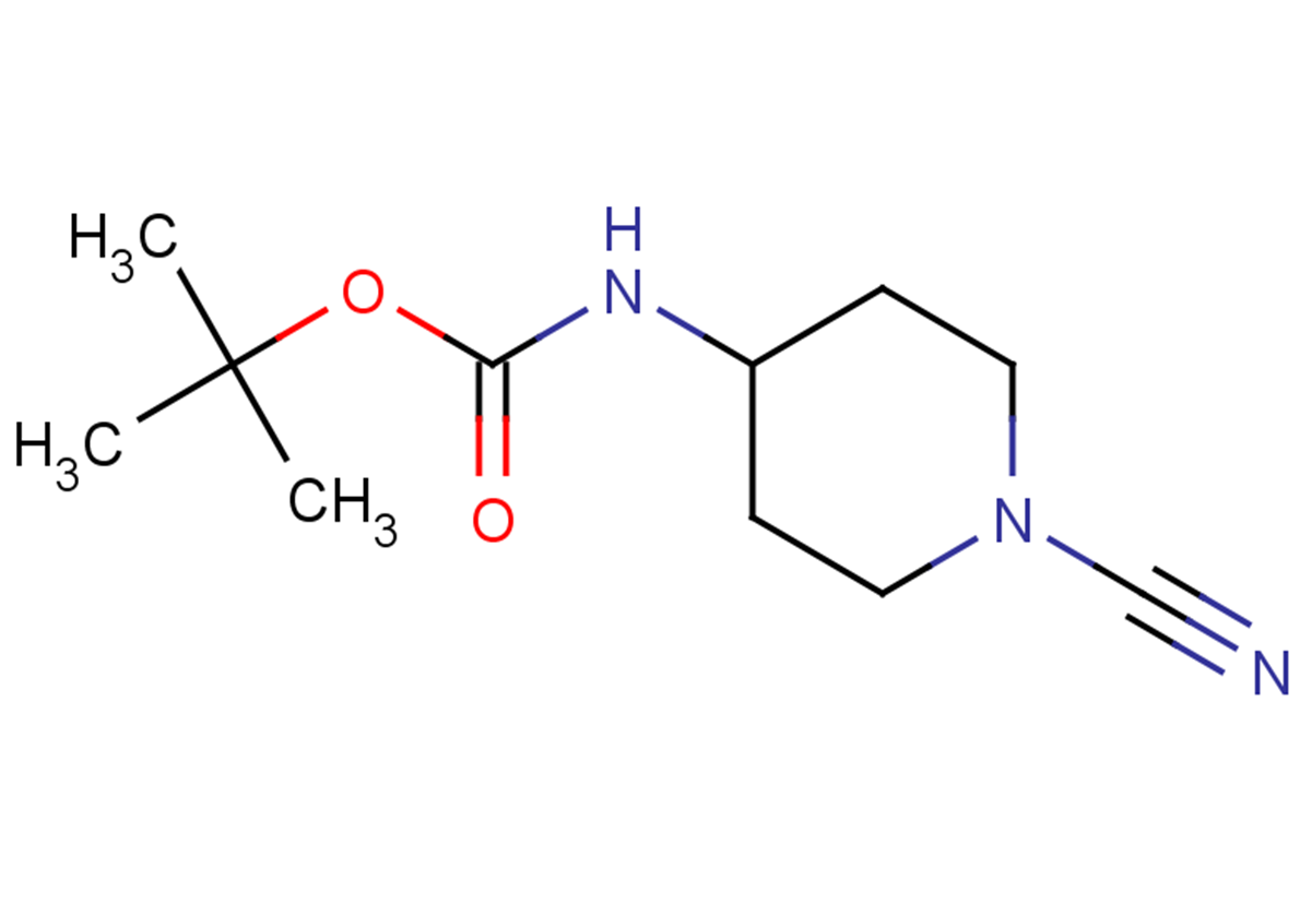 tert-butyl N-(1-cyanopiperidin-4-yl)carbamate