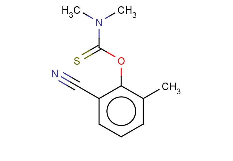 1-2-cyano-6-methylphenoxy-N,N-dimethylmethanethioamide