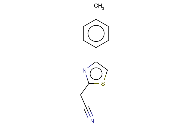 2-[4-(4-methylphenyl)-1,3-thiazol-2-yl]acetonitrile