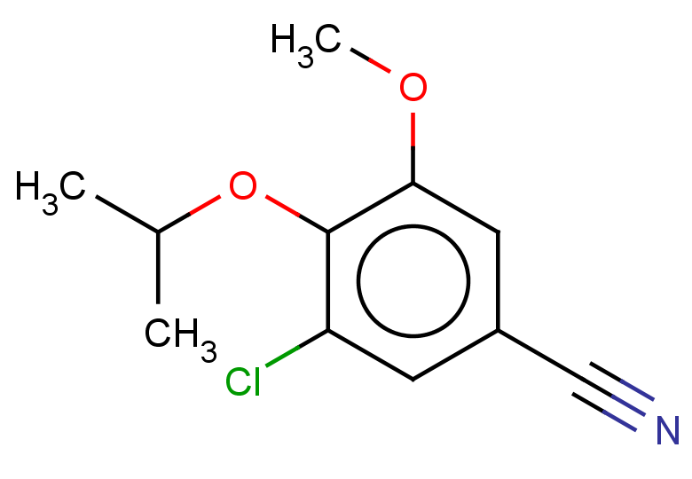 3-chloro-5-methoxy-4-(propan-2-yloxy)benzonitrile