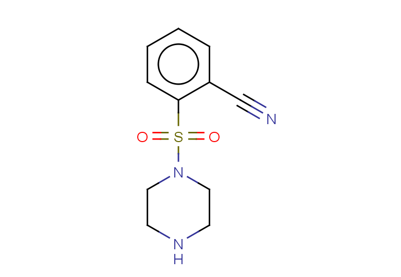 2-(piperazine-1-sulfonyl)benzonitrile