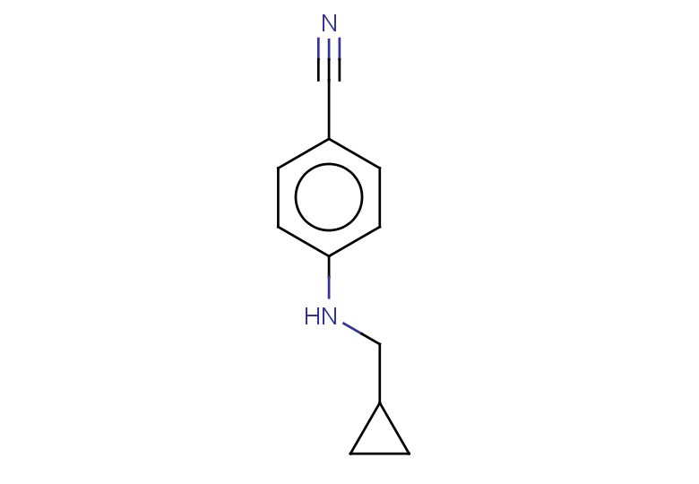 4-[(cyclopropylmethyl)amino]benzonitrile