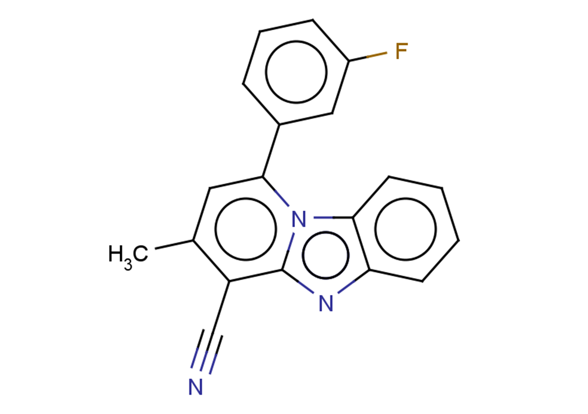 13-(3-fluorophenyl)-11-methyl-1,8-diazatricyclo[7.4.0.0,2,7]trideca-2,4,6,8,10,12-hexaene-10-carbonitrile