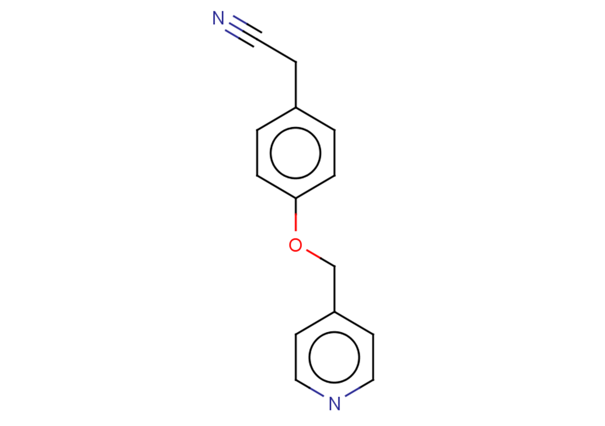2-{4-[(pyridin-4-yl)methoxy]phenyl}acetonitrile