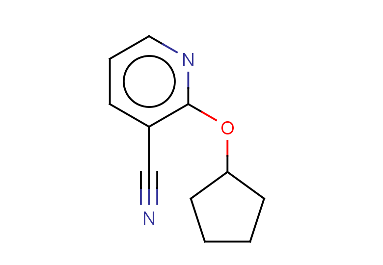 2-(cyclopentyloxy)pyridine-3-carbonitrile