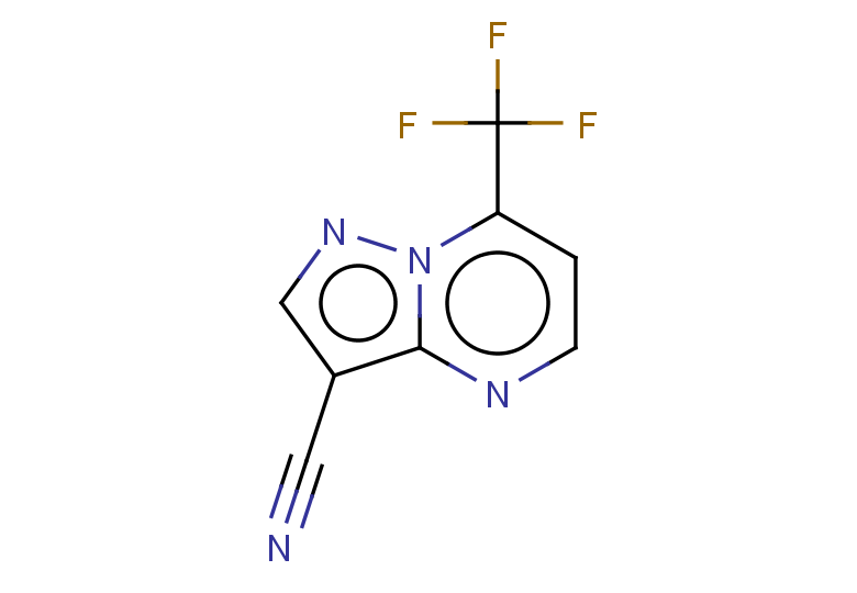 7-(trifluoromethyl)pyrazolo[1,5-a]pyrimidine-3-carbonitrile