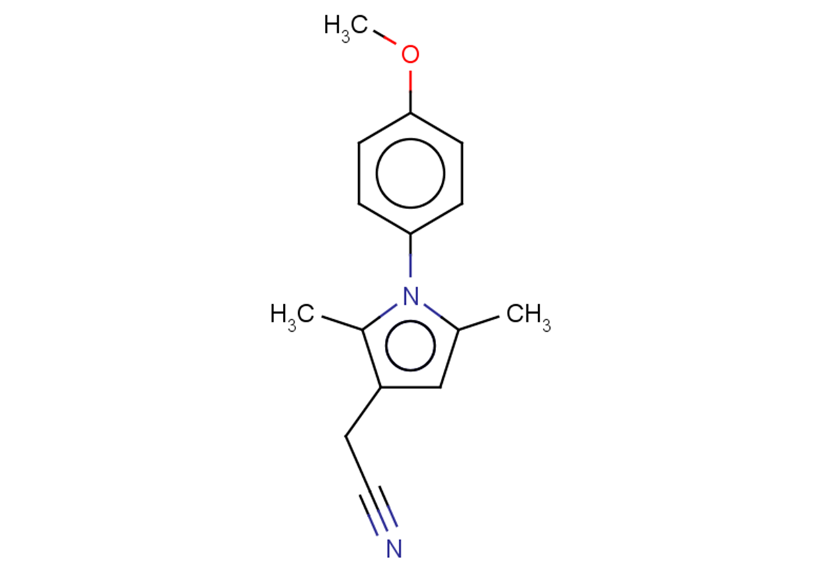 2-[1-(4-methoxyphenyl)-2,5-dimethyl-1H-pyrrol-3-yl]acetonitrile