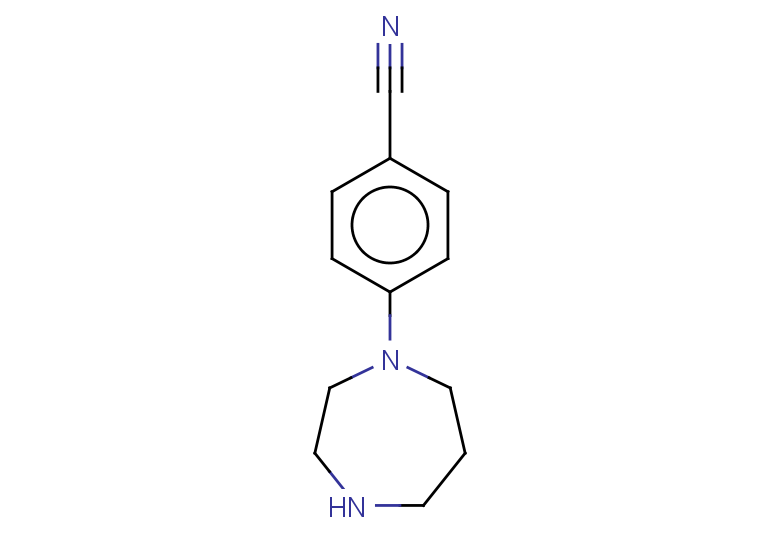 4-(1,4-diazepan-1-yl)benzonitrile