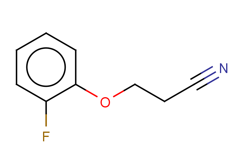 3-(2-fluorophenoxy)propanenitrile