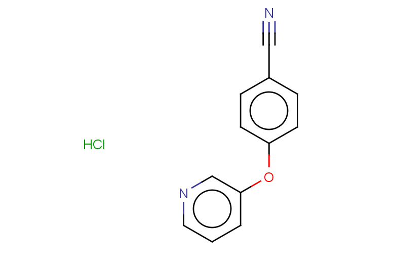4-(pyridin-3-yloxy)benzonitrile hydrochloride