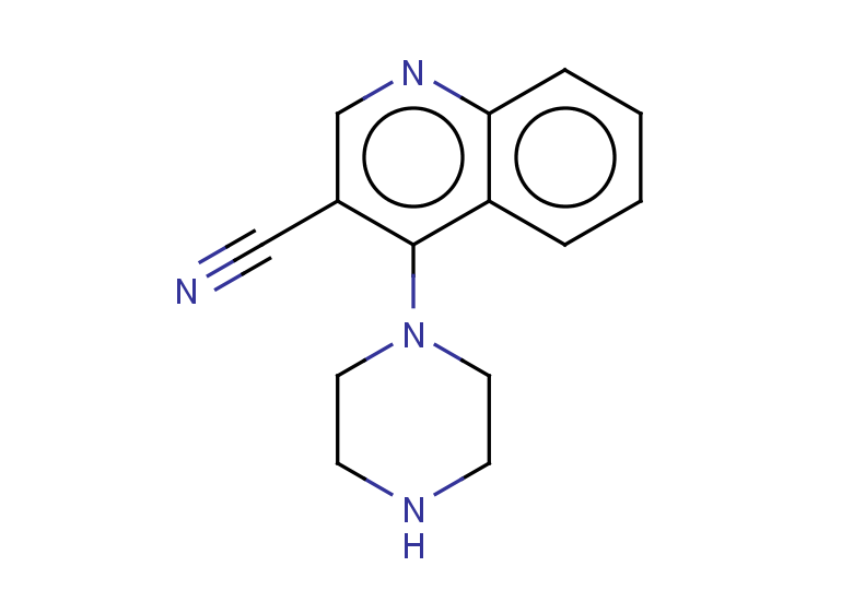 4-(piperazin-1-yl)quinoline-3-carbonitrile