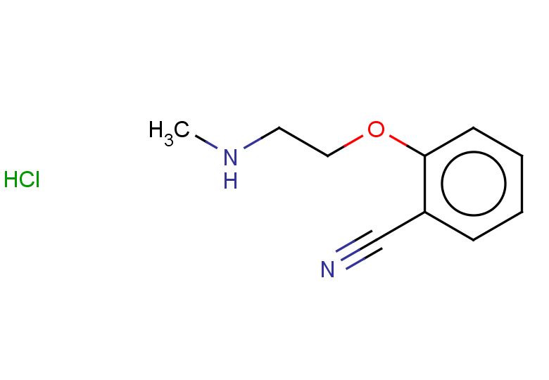 2-[2-(methylamino)ethoxy]benzonitrile hydrochloride