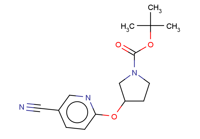 tert-butyl 3-[(5-cyanopyridin-2-yl)oxy]pyrrolidine-1-carboxylate