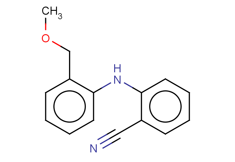 2-{[2-(methoxymethyl)phenyl]amino}benzonitrile