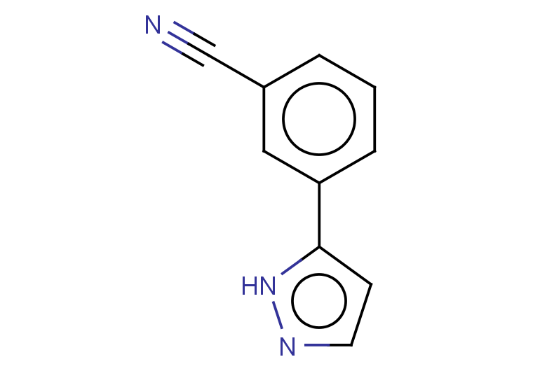 3-(1H-pyrazol-5-yl)benzonitrile