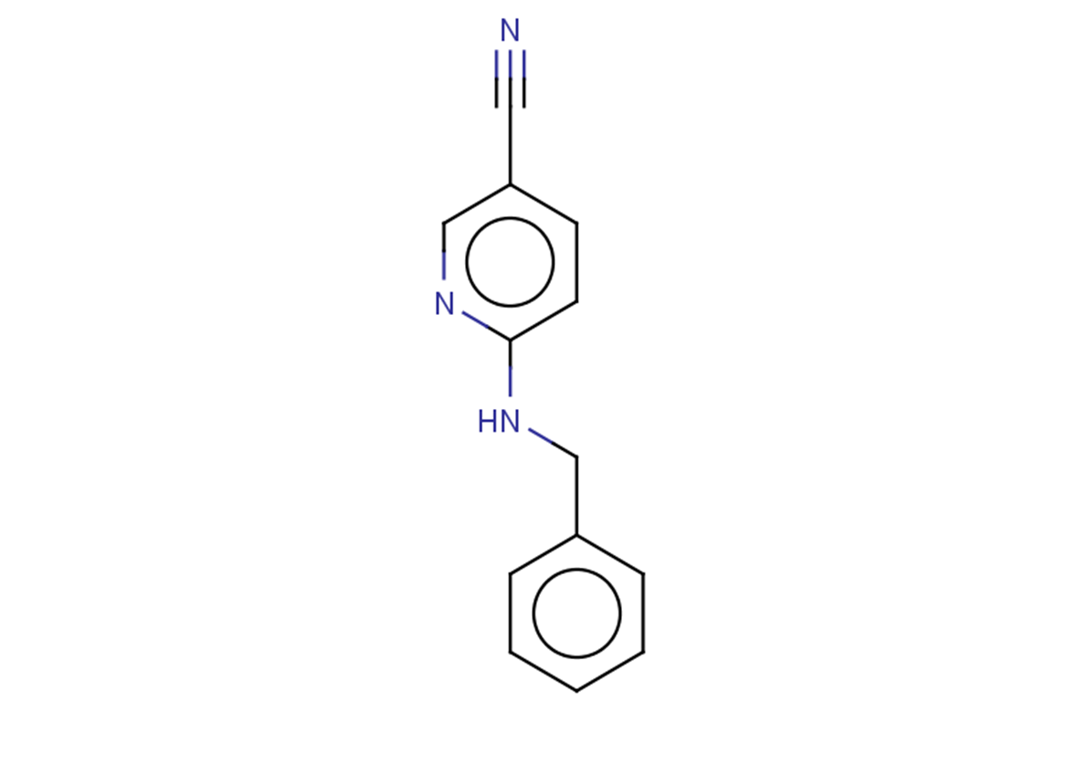 6-(benzylamino)pyridine-3-carbonitrile