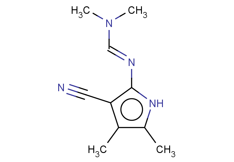 (E)-N'-(3-cyano-4,5-dimethyl-1H-pyrrol-2-yl)-N,N-dimethylmethanimidamide