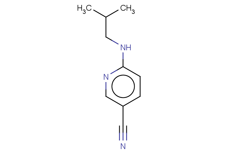 6-[(2-methylpropyl)amino]pyridine-3-carbonitrile