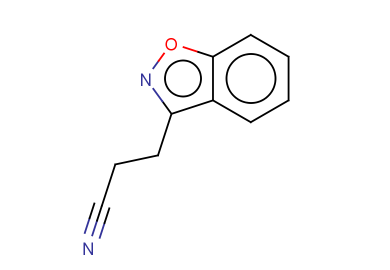 3-(1,2-benzoxazol-3-yl)propanenitrile
