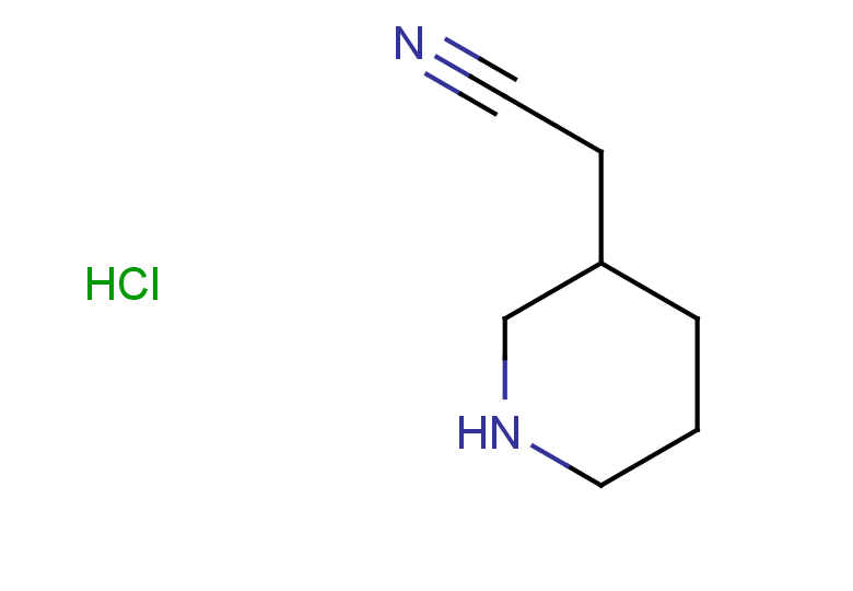 2-(piperidin-3-yl)acetonitrile hydrochloride