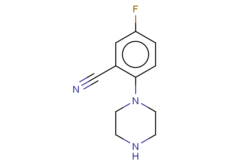 5-fluoro-2-(piperazin-1-yl)benzonitrile