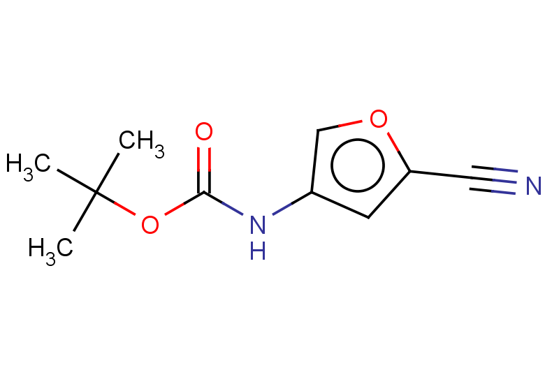 tert-butyl N-(5-cyanofuran-3-yl)carbamate
