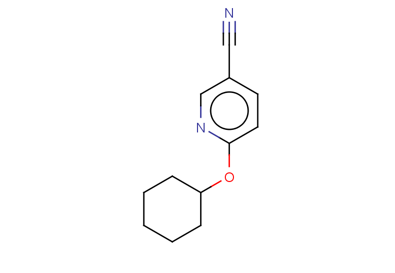 6-(cyclohexyloxy)pyridine-3-carbonitrile