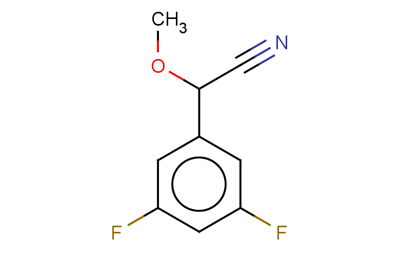 2-(3,5-difluorophenyl)-2-methoxyacetonitrile