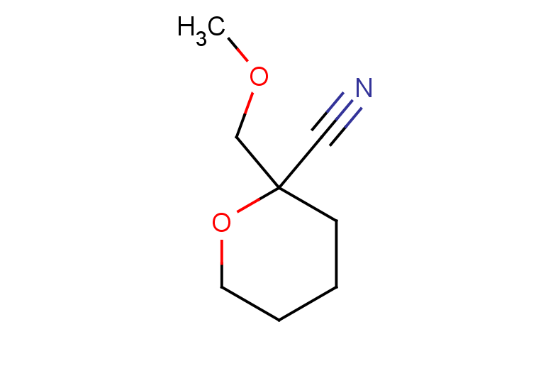 2-(methoxymethyl)oxane-2-carbonitrile