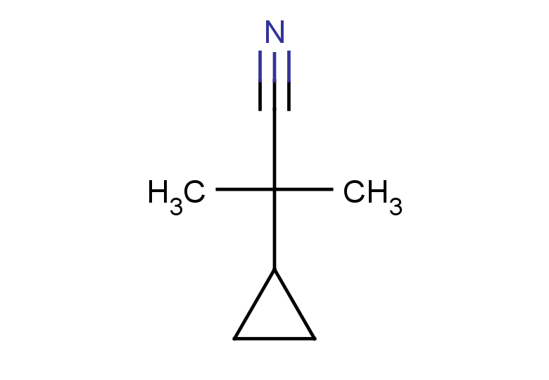 2-cyclopropyl-2-methylpropanenitrile