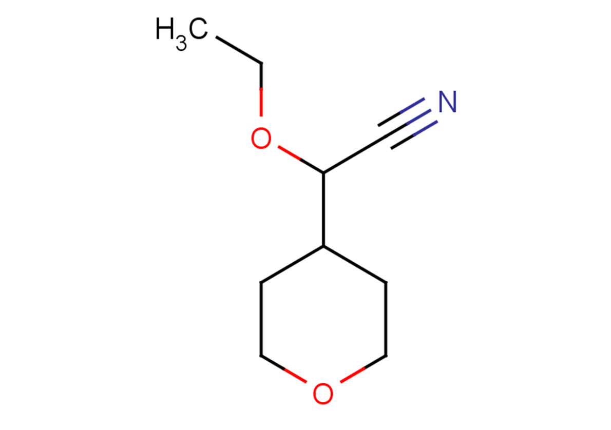 2-ethoxy-2-(oxan-4-yl)acetonitrile
