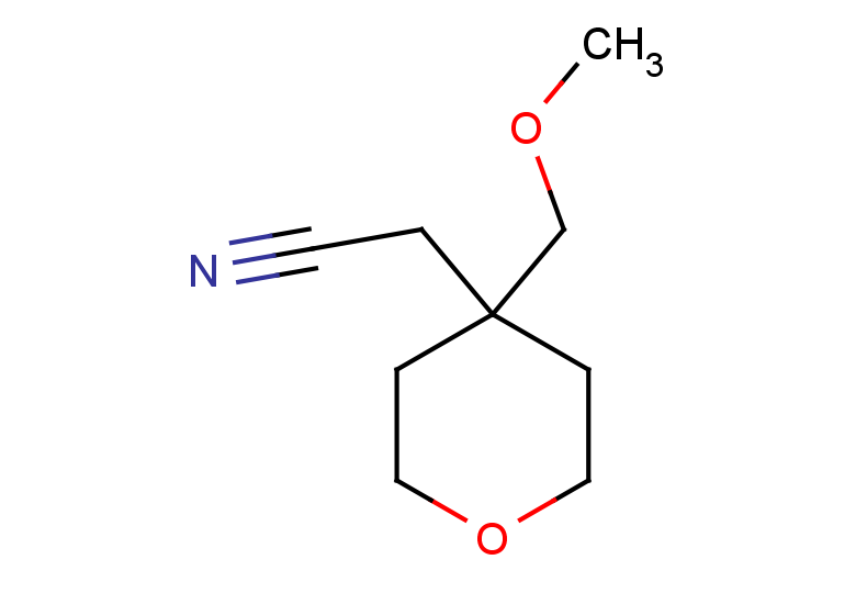 2-[4-(methoxymethyl)oxan-4-yl]acetonitrile