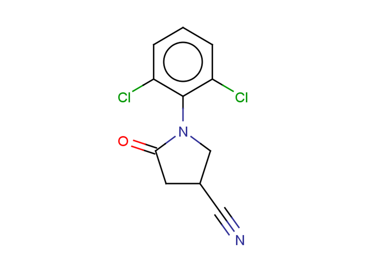 1-(2,6-dichlorophenyl)-5-oxopyrrolidine-3-carbonitrile