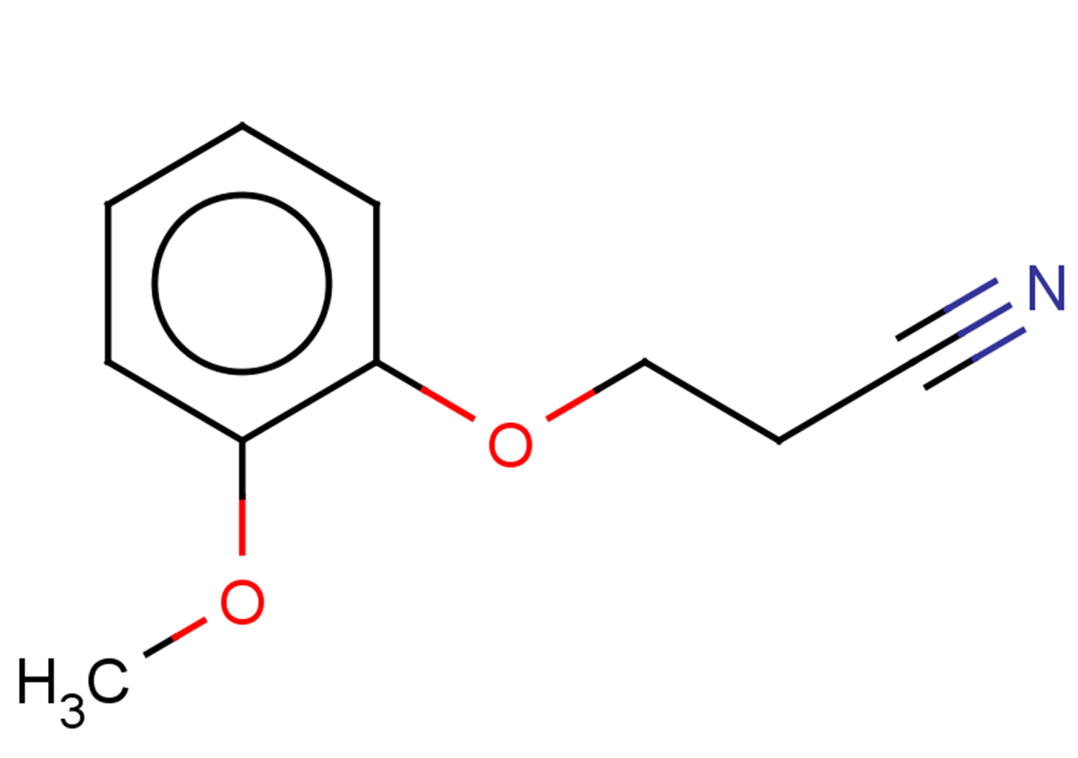 3-(2-methoxyphenoxy)propanenitrile