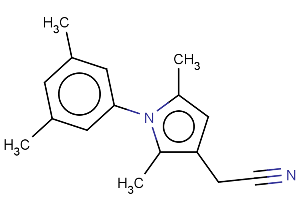 2-[1-(3,5-dimethylphenyl)-2,5-dimethyl-1H-pyrrol-3-yl]acetonitrile