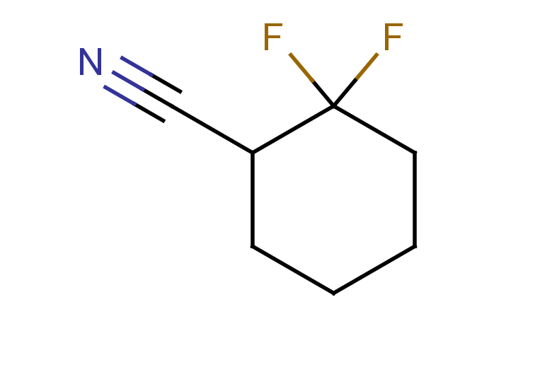 2,2-DIFLUOROCYCLOHEXANE-1-CARBONITRILE