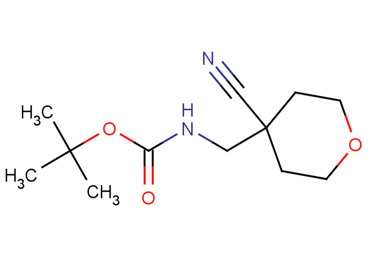 tert-butyl N-[(4-cyanooxan-4-yl)methyl]carbamate