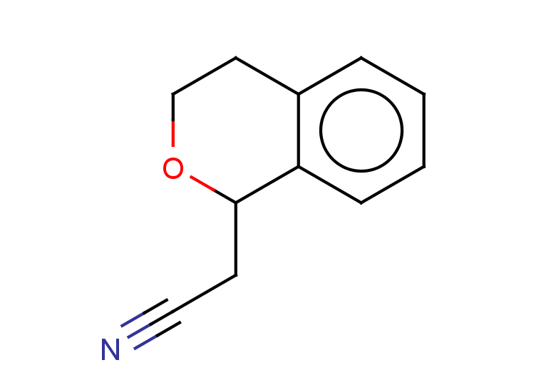 2-(3,4-dihydro-1H-2-benzopyran-1-yl)acetonitrile