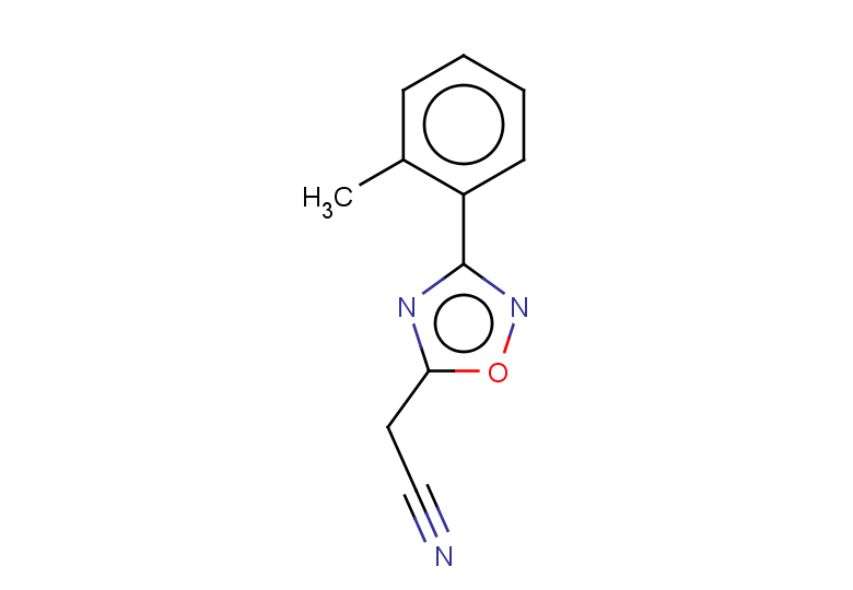 2-[3-(2-methylphenyl)-1,2,4-oxadiazol-5-yl]acetonitrile