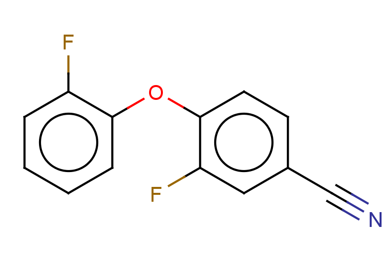 3-fluoro-4-(2-fluorophenoxy)benzonitrile