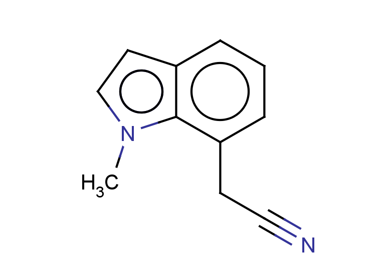 2-(1-methyl-1H-indol-7-yl)acetonitrile