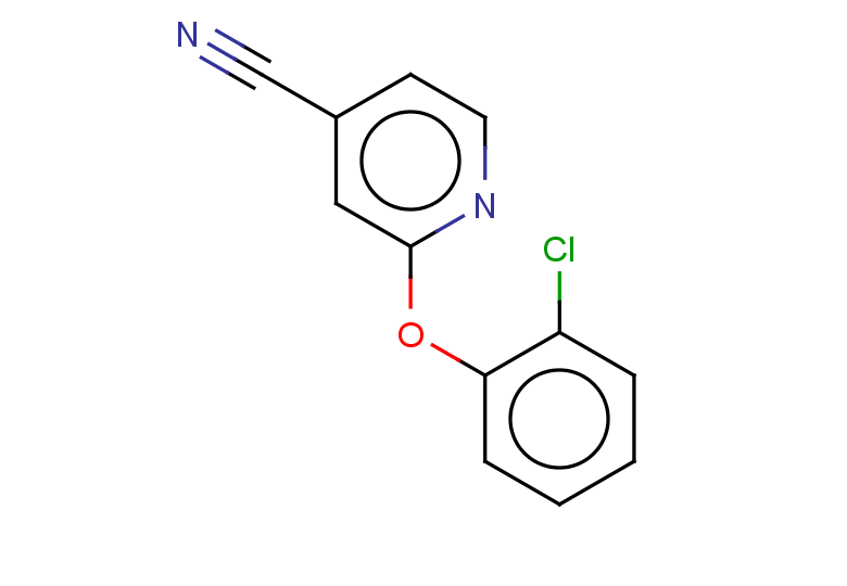 2-(2-chlorophenoxy)pyridine-4-carbonitrile