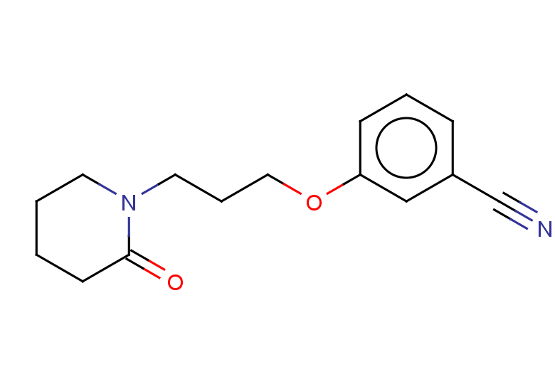 3-[3-(2-oxopiperidin-1-yl)propoxy]benzonitrile