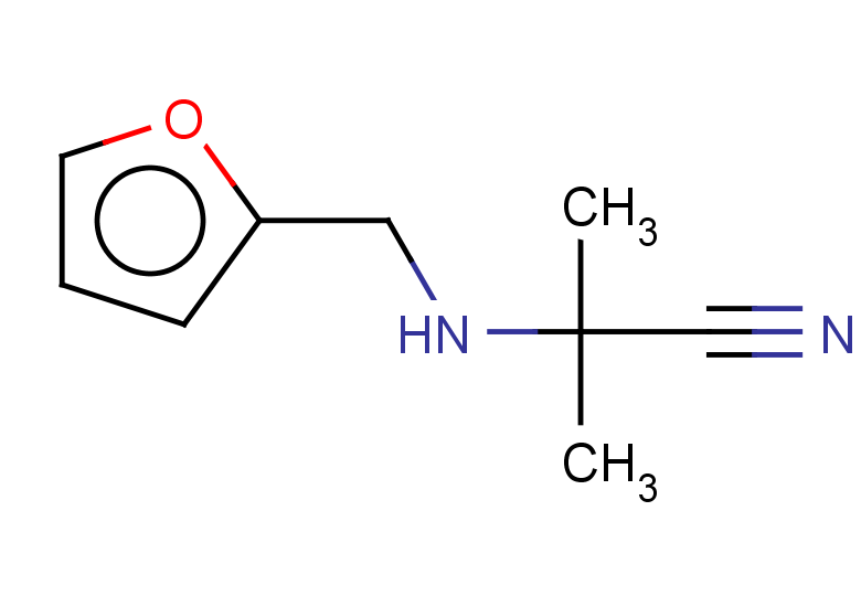 2-[(furan-2-ylmethyl)amino]-2-methylpropanenitrile