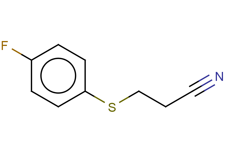 3-[(4-fluorophenyl)sulfanyl]propanenitrile