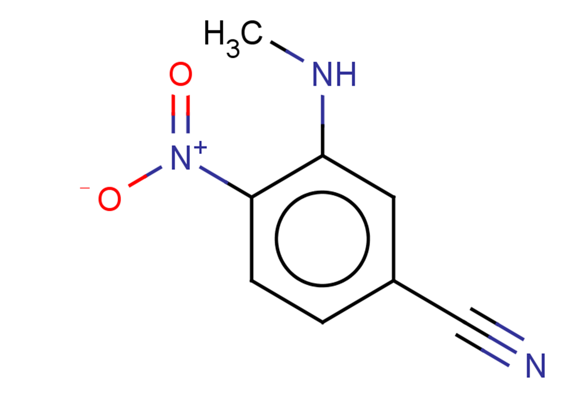 3-(methylamino)-4-nitrobenzonitrile