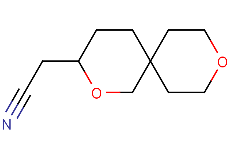 2-{2,9-dioxaspiro[5.5]undecan-3-yl}acetonitrile