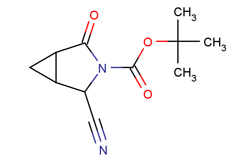 tert-butyl 2-cyano-4-oxo-3-azabicyclo[3.1.0]hexane-3-carboxylate