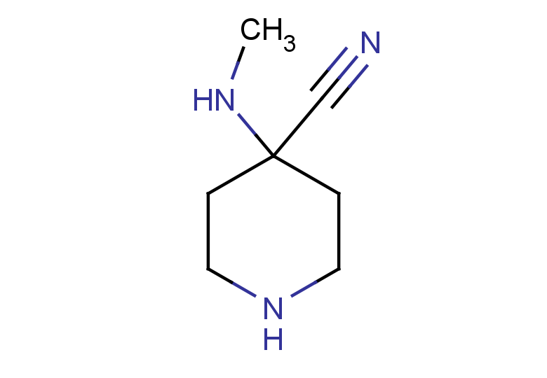 4-(methylamino)piperidine-4-carbonitrile