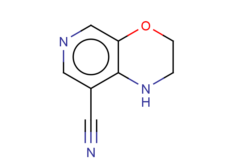 1H,2H,3H-pyrido[3,4-b][1,4]oxazine-8-carbonitrile